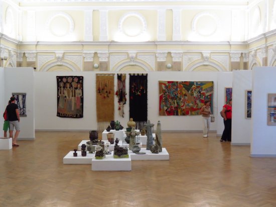 Выставка декоративного искусства в Национальном музее искусств Молдовы